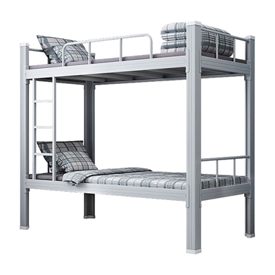 翌嘉 YJ-SXPTC-1000b 白色加厚上下铺铁床含椰棕床垫 2000×1000×1800mm