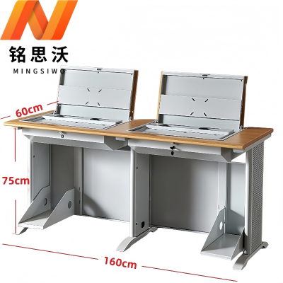铭思沃翻转电脑桌F2张