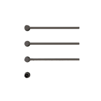 SIOYIE芯毅 嵌入式电热毛巾架家用浴室智能毛巾架快速升温高效抗菌加热烘干毛巾烘干架嵌入式安装AD30暗装)