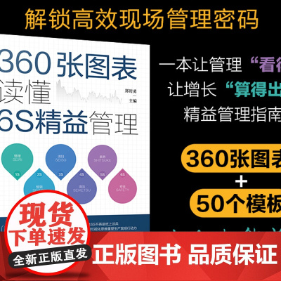 360张图表读懂6S精益管理 6S管理核心理念与实践步骤 6S管理细节与精髓 6S管理核心技巧提升工作效率管理水平 6S