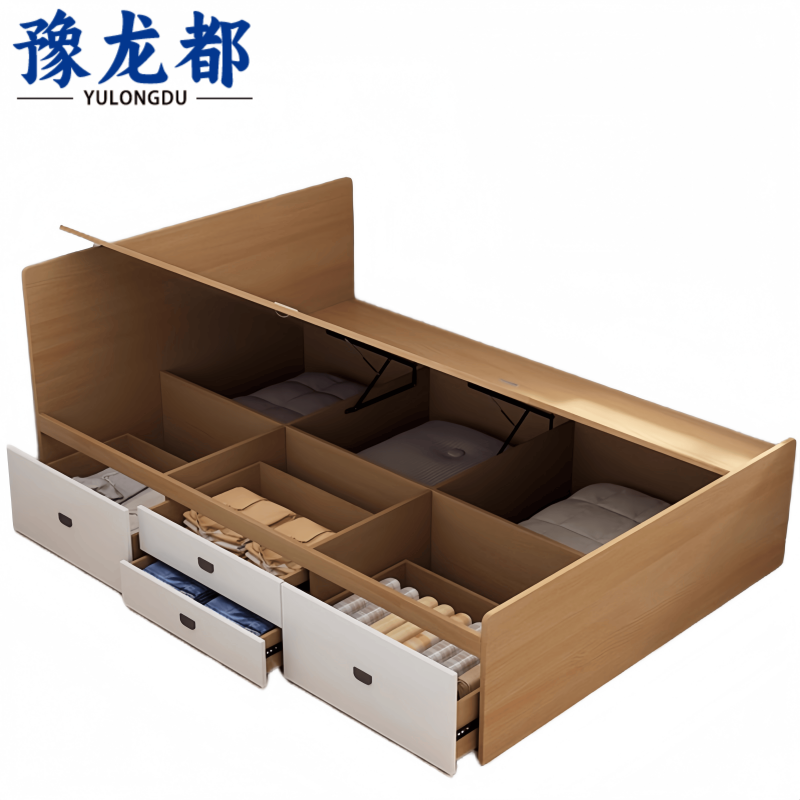 豫龙都高箱床1.5m张
