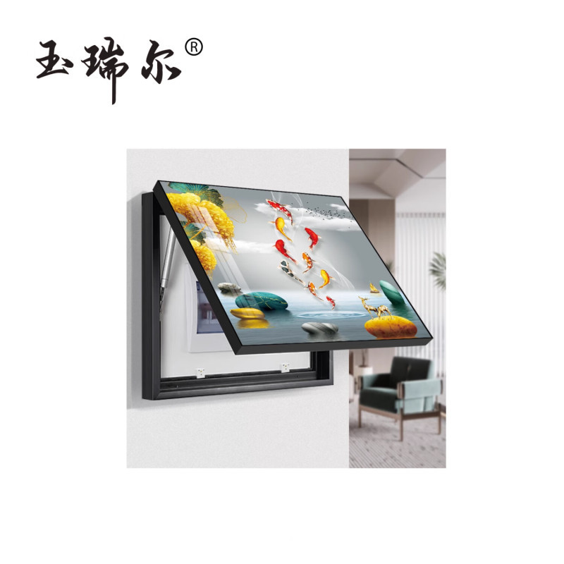 玉瑞尔电表箱配电箱遮挡装饰画50cm*70cm