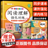 2025新小学生阅读理解专项训练书二年级下册上册课外强化训练题语文人教版每日一练小学2年级真题100篇同步练习册一本书籍