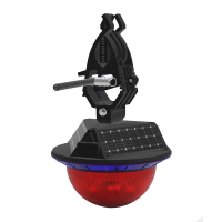 光源速 GYS4903 3.7V 0.5W IP66 900K太阳能警示灯 (计价单位:台)