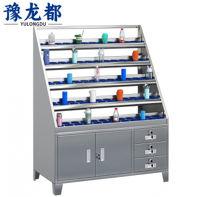 豫龙都 不锈钢水杯柜 60位 台
