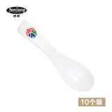 晏邦 密胺餐具 小汤勺 6寸 10个装 145*40mm 1件