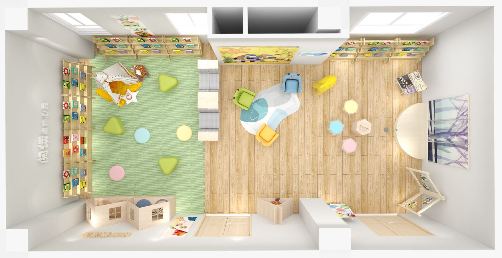 星芒特色幼儿园阅读教室标准版打造方案