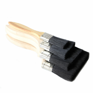 工霸(GONGBA)加厚黑毛油漆刷 扁油刷清洁刷 4寸 100mm(10把)货期3-5天