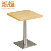 烁恒食堂餐桌60*60*75cm张