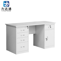 力达通 五斗一门铁皮办公桌 1400*700*750mm 张