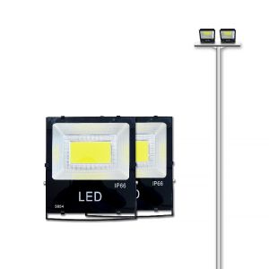 格瑞捷8米杆带直支架200W灯具2盏 套