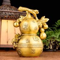 葫芦摆件 铜百福葫芦办公室桌面摆设化