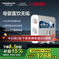 汉斯顿/Hunsdon 0阻垢剂添加净水器家用直饮净水机厨下式RO反渗透母婴直饮机自来水过滤器D3