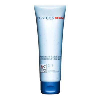 娇韵诗(CLARINS)男士净爽洁面乳/磨砂洁面膏125ml深层清洁去角质清爽光滑控油