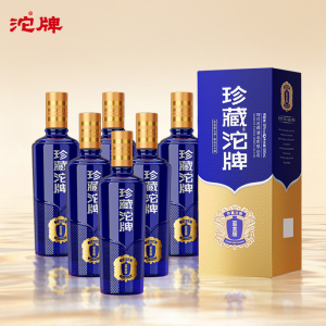 沱牌 珍藏沱牌 蓝金版 浓香型白酒50度500ml*6瓶整箱装 纯粮食酒水送礼长辈婚宴酒小酌