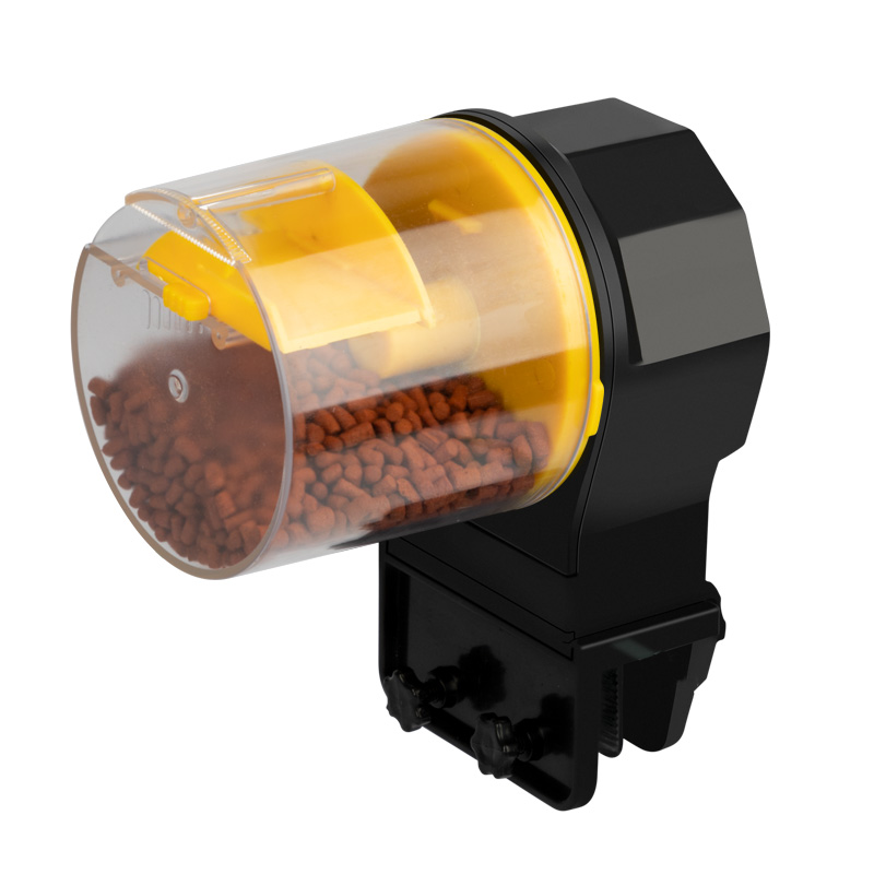 鱼缸喂食器防飘散大容量乌龟全自动定时投食器智能喂食小型水族箱