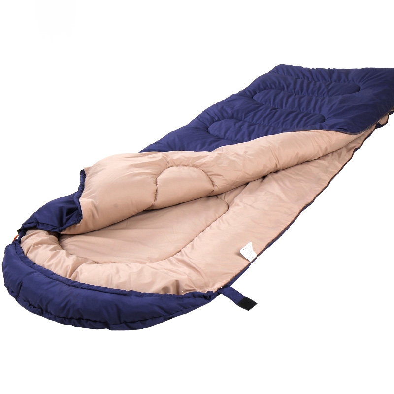 睡袋大人加厚闪电客户外露营保暖单人便携式双人冬季睡袋