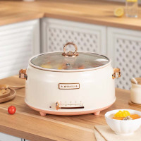 山水(SANSUI) 电火锅家用电煮锅多功能分体式电炒锅 5L电锅SHG-5306