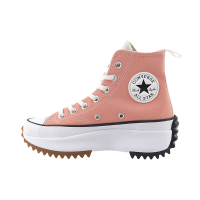 Converse匡威runstar增高厚底松糕拼色高帮帆布鞋170968C