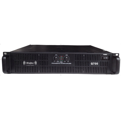 迪玠宝(DISJBO)Q700 650W纯后级功率放大器 专业会议室 舞台 户外扩声 功率放大器