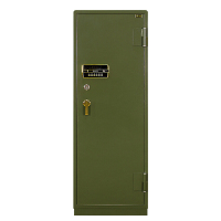 全简家具加厚枪柜钢制存储柜密码锁管制器械存放柜带滚轮军绿款600*500*1700