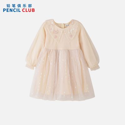 [1件3折]秋季新款女童连衣裙网纱层层叠叠闪片亮晶晶软软糯糯公主裙