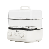 美的电蒸锅多功能家用两层蒸锅上蒸下煮蒸煮炖多功能一体锅加高蒸笼MZ-ZGE302399