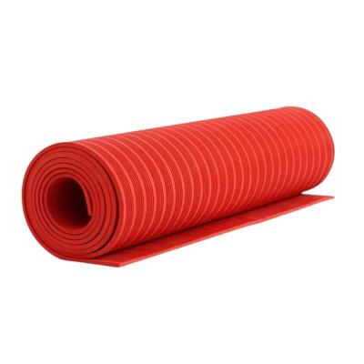 盛京联硕高压绝缘橡胶板红色防滑地垫 定制 卷