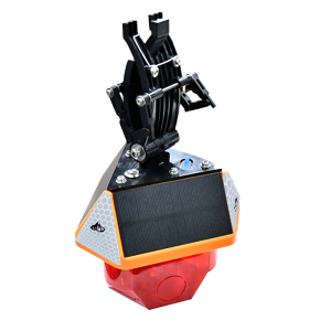 顶火 GMD4309 3.7V 1.8W LED IP65 太阳能警示灯 红色