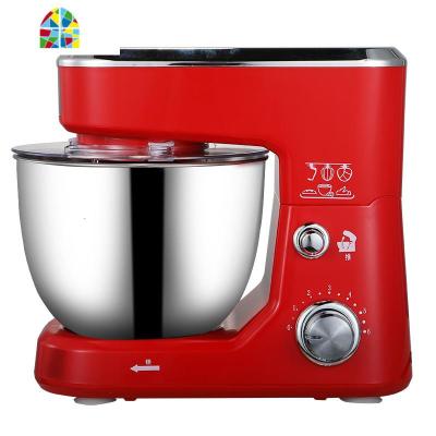 台式打蛋器电动家用烘焙迷小型全自动打发奶油和面机搅拌器打蛋机 FENGHOU 红色