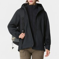 UA/安德玛女装新款运动服宽松经典复古三合一夹克外套1296868-001 ZP