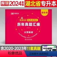 湖北[英语]历年真题 [正版]中公2024年专升本复习资料语文数学英语计算机政治高数管理学必2000题刷题24真题库试卷