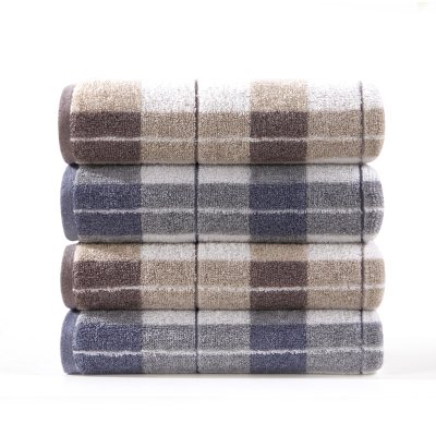 洁玉 纪念册竹棉34*75cm毛巾2条 灰+棕 J1023F-2