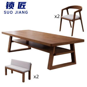 锁匠 双层简约会议桌