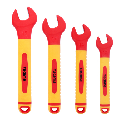 高松(takama)绝缘开口板手(vde耐压1000V)10mm v201010/1把