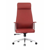 绵冠MIANGUAN电脑椅办公椅老板椅升降椅转椅职员办公椅皮艺椅子1