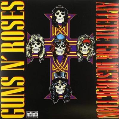 正版黑胶唱片 枪花 guns n roses appetite for destruction lp品牌