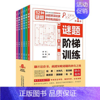 [正版] 谜题阶梯训练全6册 聪明人都在做的数学逻辑思维训练12种谜题挑战你的脑力书籍头脑训练书由易到难数字画线摆放类科