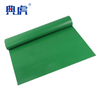 典虎 绝缘胶皮 绿色平面5mm*1.2m*5m 10kv 卷