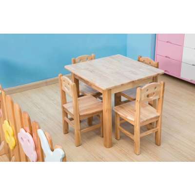 幼儿园实木桌