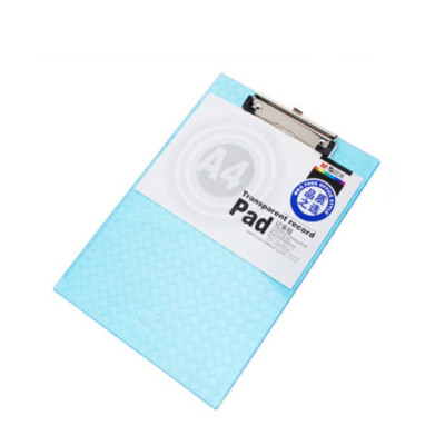 晨光(M&G)ADM94512B 记事板 竖式透明A4(蓝) 4个装