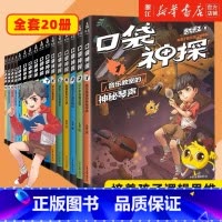 [1-4季20册]口袋神探1-20 [正版]口袋神探故事书全套24册第一二三四季凯叔讲故事口袋神探漫画前沿科学艾小坡小学