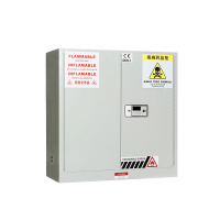 锦北 毒麻柜化学品安全存放柜实验室危化药品柜电子密码锁储存柜30加仑
