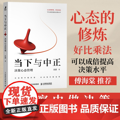 当下与中正 决策心态管理 投资理财心态情绪管理正念冥想金融理财策略决策书籍