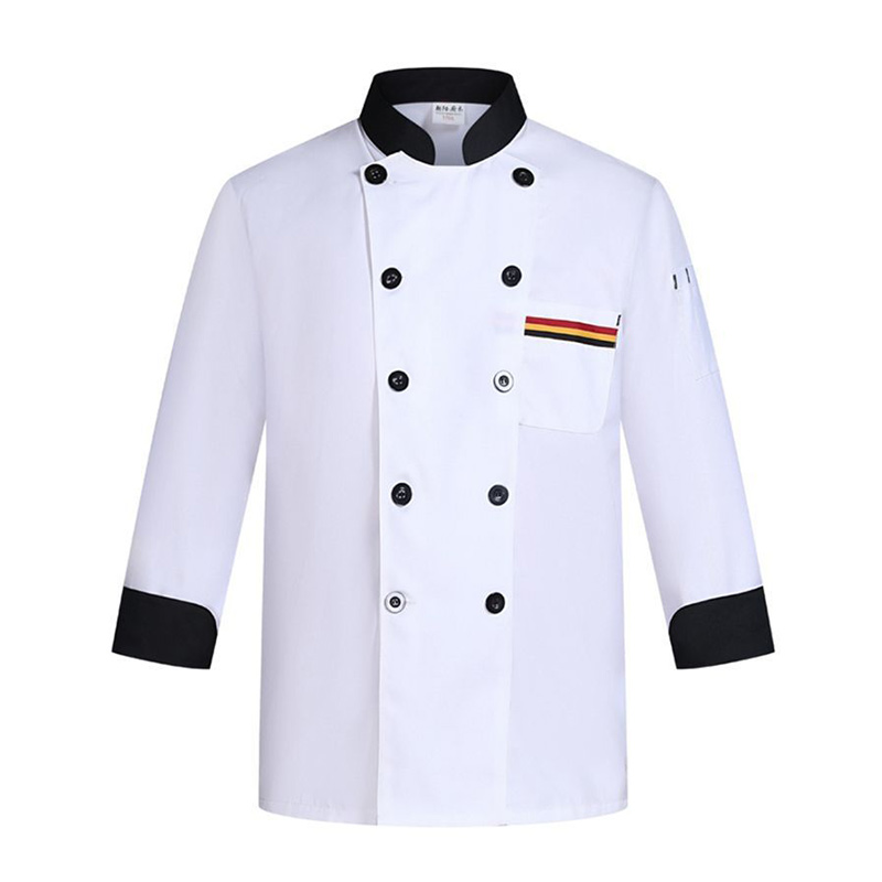 铁平 春秋厨师服套装 S-4XL 套