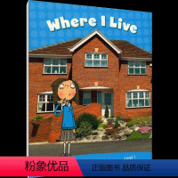 [正版]原版培生学科儿童英语分级阅读CLIL where i live L1 4-6岁 小学词汇200 赠音频 共1