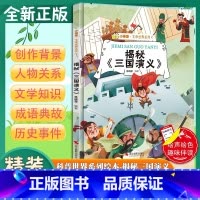揭秘三国演义 [正版]揭秘三国演义 小神童文学世界系列 幼儿园精装硬壳绘本有声阅读彩图版 3-8岁儿童早教启蒙趣味认知图