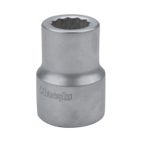 长鹿 3/4”&1”雾面十二角重型套筒 17mm