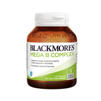 BLACKMORES澳佳宝 复合维生素B族 片剂 75粒 1瓶装 B族VB 舒缓减压片缓解口腔溃疡 澳洲进口