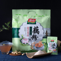 智力桂花莲子藕粉420g杭州西湖特产无添加剂营养胃早餐小袋装